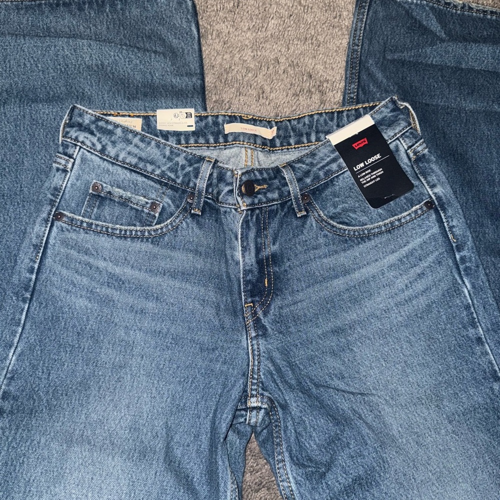 Levi’s Low Loose straight leg woman jeans